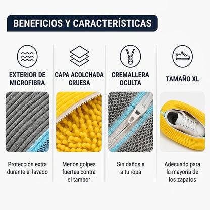 LavaZapas™ – La solución para tus zapatos en la lavadora.