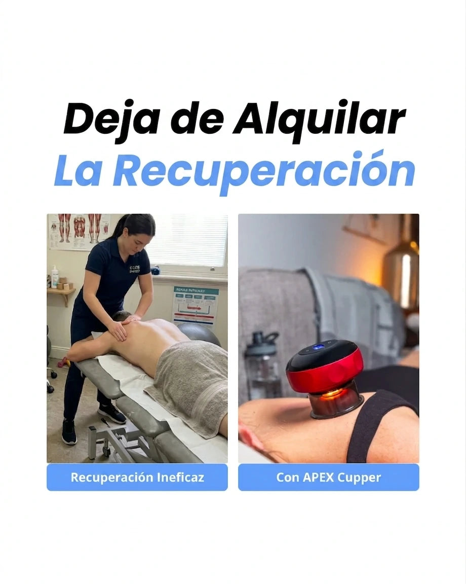 Dile Adiós al Dolor Muscular con el Nuevo Masajeador de Ventosas 4 en 1 + ¡Aceite de Masaje de Regalo!