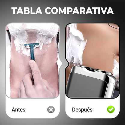 Miniafeitadora eléctrica para hombre | Regalo perfecto - ¡Consigue tu afeitado perfecto!