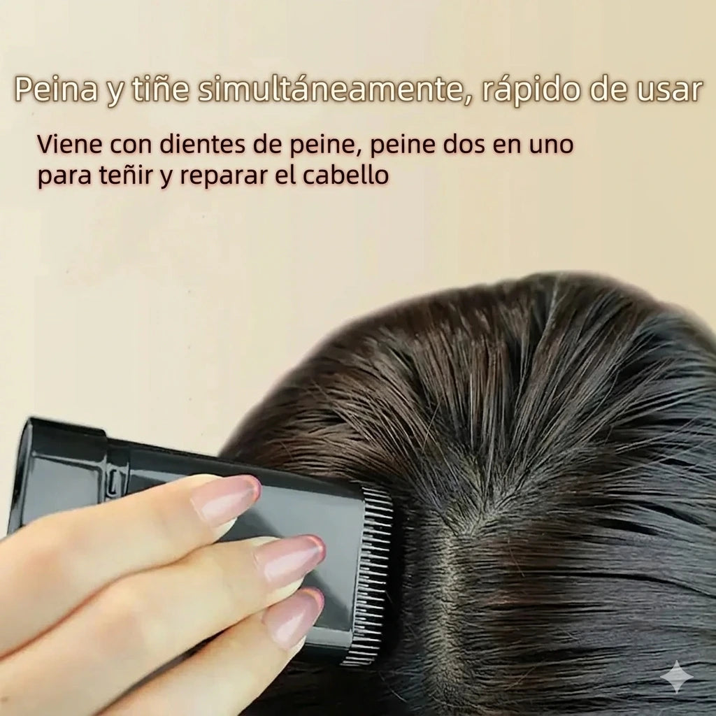 Tinte para peines de cabello resistente al agua y al sudor