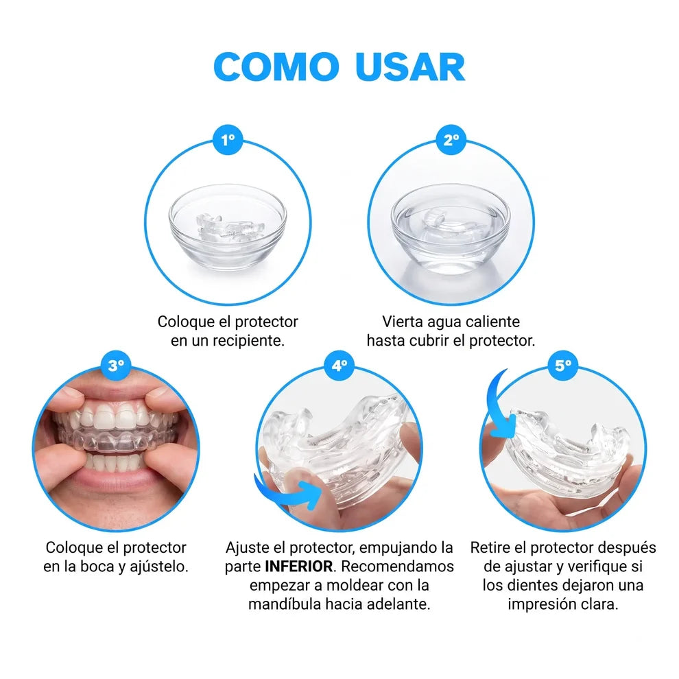 Duerme en silencio esta noche — sin tiras, sin cinta, sin CPAP