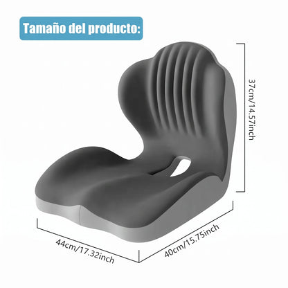 Cojín de asiento ergonómico de espuma viscoelástica
