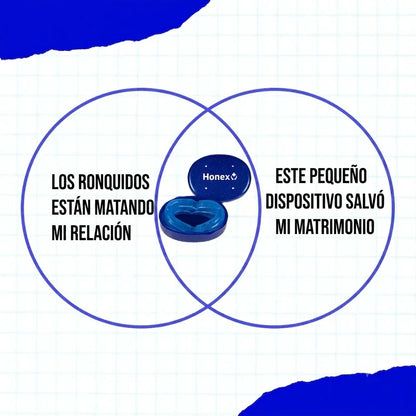 Boquilla antironquidos silenciosa de tamaño universal