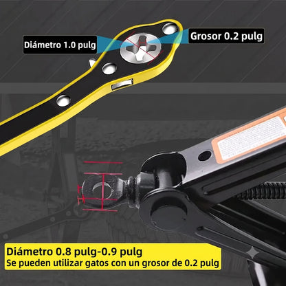 Llave universal para gato de coche