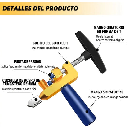 Cortadora de azulejos multifuncional, una nueva forma de perfeccionar el corte.