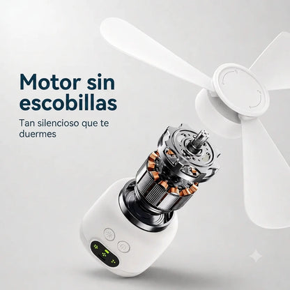 BrisaNocturna™ | Por fin podrás dormir fresco, sin importar el calor que haga.
