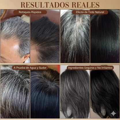 Tinte para peines de cabello resistente al agua y al sudor