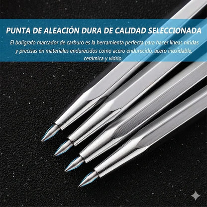 Bolígrafo de Rotulación Ultra Preciso para Acero, Cristal y Cerámica