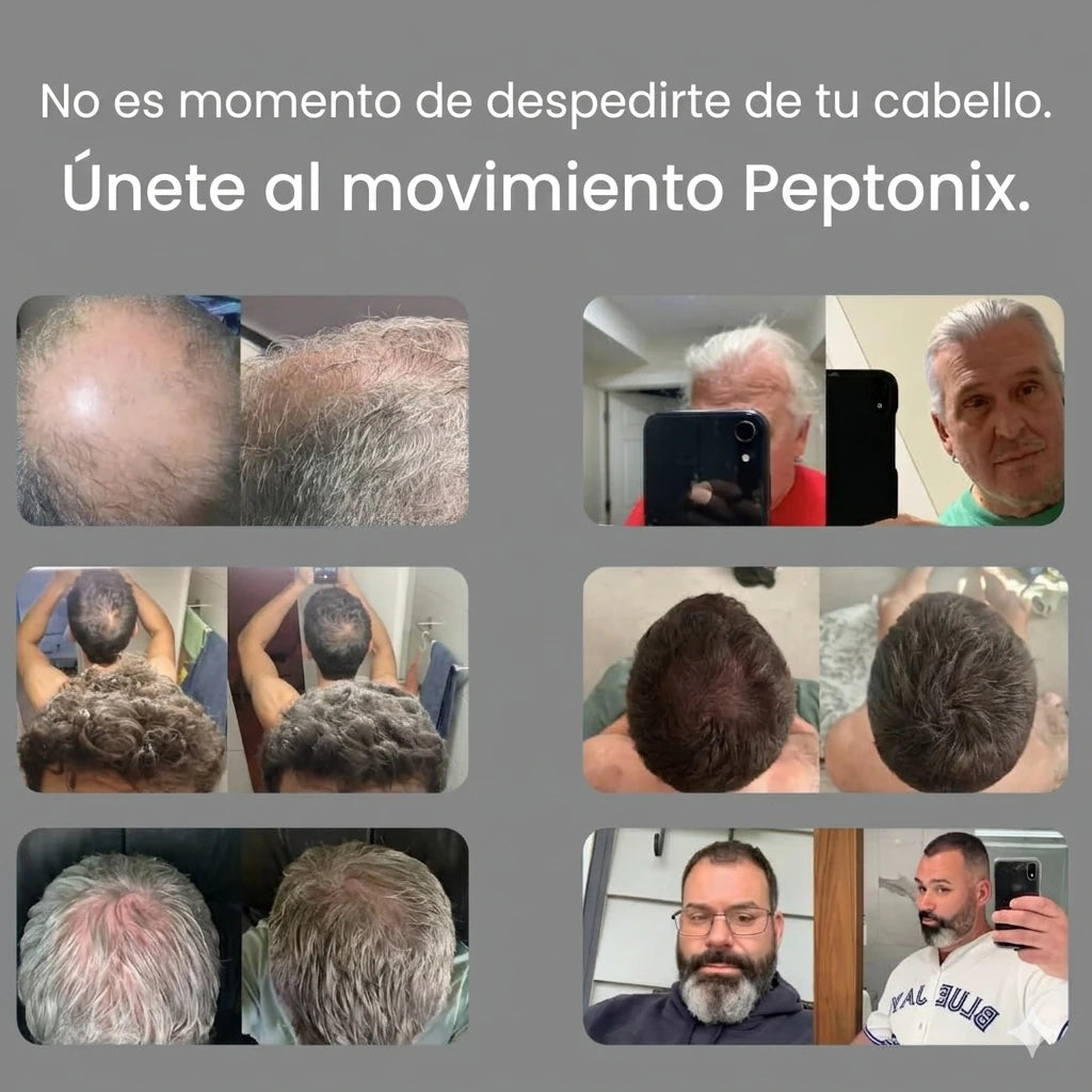 El sistema de infusión de péptidos más potente para el crecimiento del cabello
