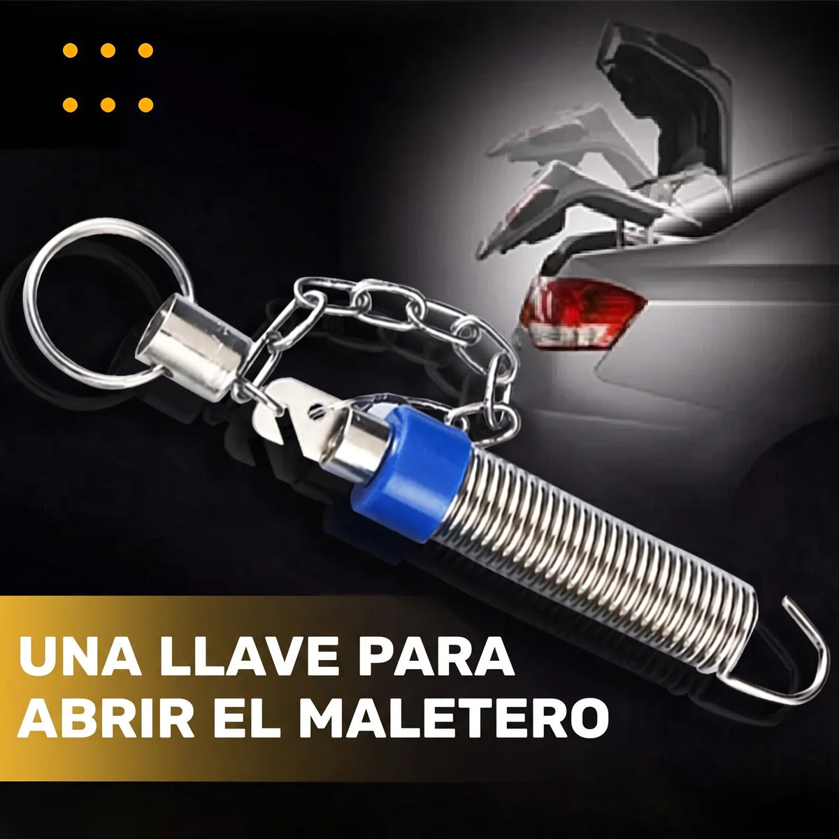 Elevador automático de muelles para maletero: asistencia para la apertura del maletero sin usar las manos