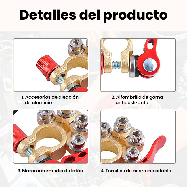 Tiempo limitado: mitad de precio - Conector de terminal conveniente