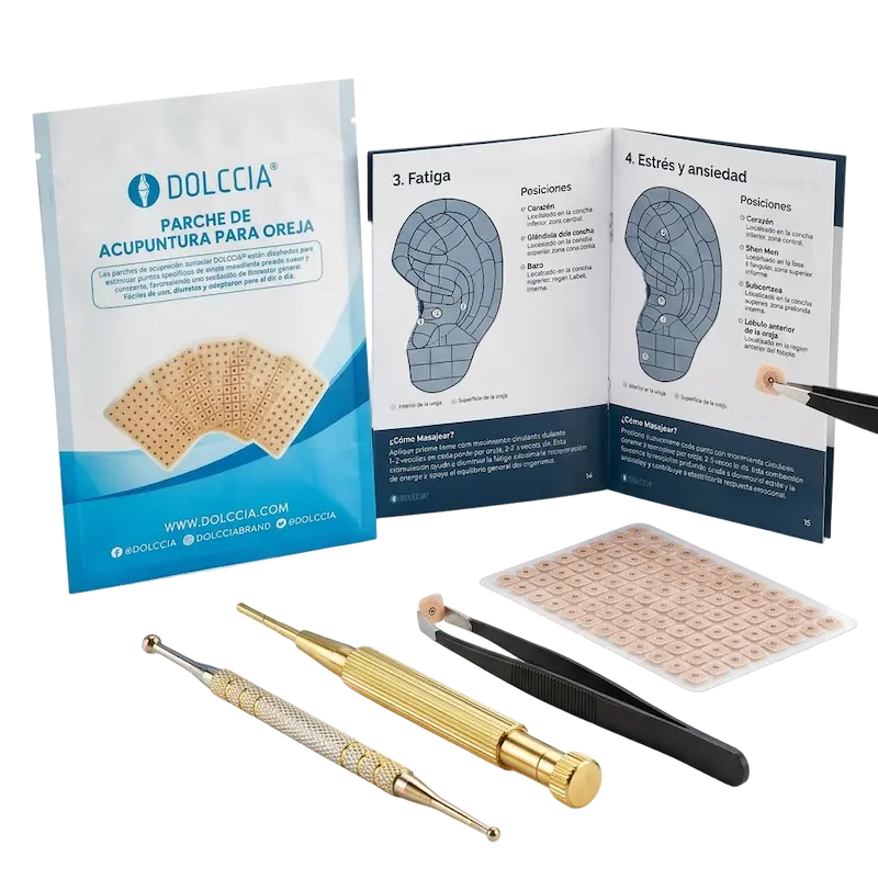 PARCHE DE ACUPUNTURA PARA OREJA DOLCCIA®