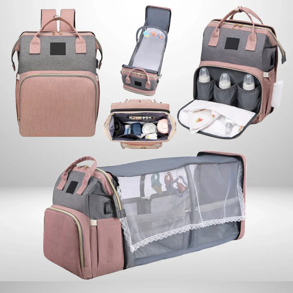 PEQUEÑO VIAJERO™ – Mochila pañalera
