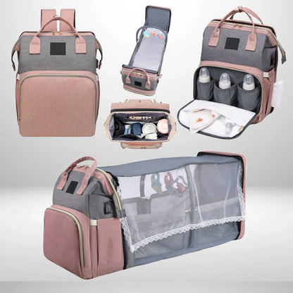 PEQUEÑO VIAJERO™ – Mochila pañalera