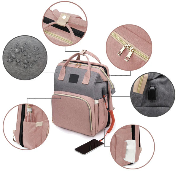 PEQUEÑO VIAJERO™ – Mochila pañalera