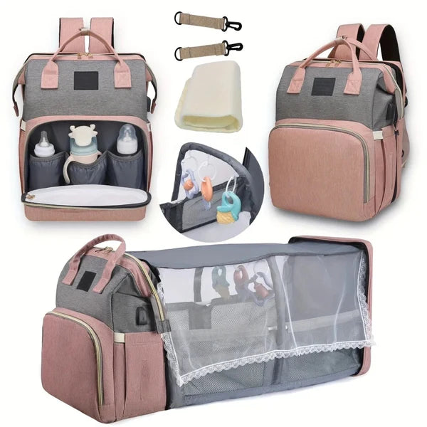 PEQUEÑO VIAJERO™ – Mochila pañalera