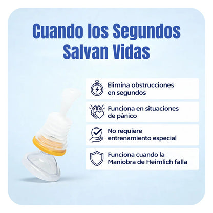 Dispositivo Antiatragantamiento, cada segundo cuenta