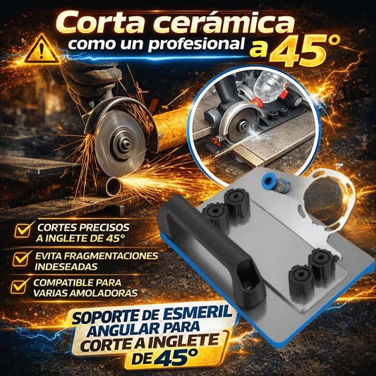 HERRAMIENTA PARA BISELAR BALDOSA A 45 GRADOS
