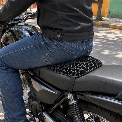 Cojín de panal para moto