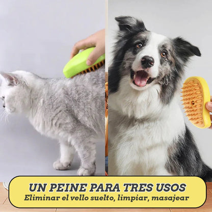 PetMe® - Cepillo de vapor para mascotas
