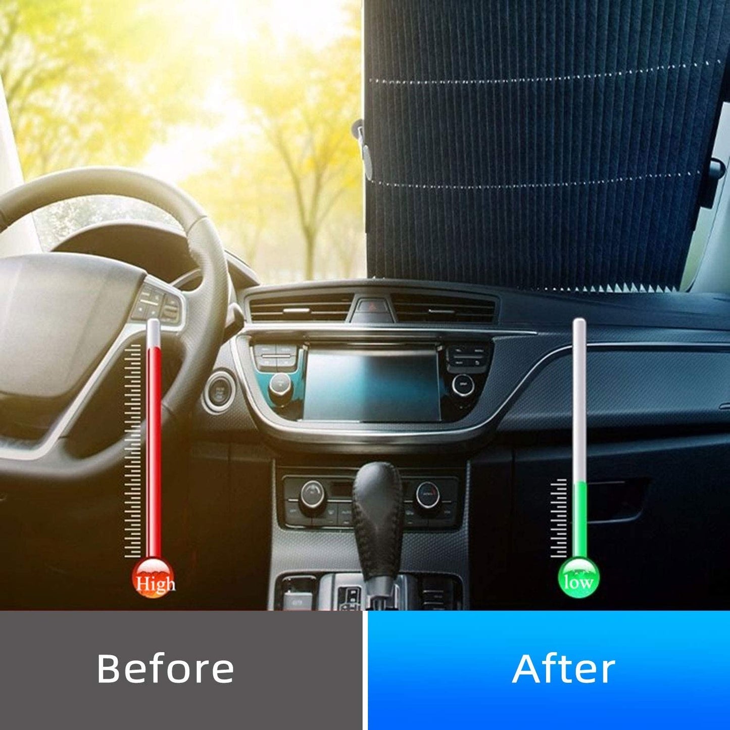 SunPro™ - Parasol Retráctil para Coche y Hogar