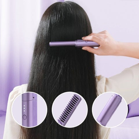 HairEase™ - Peine Alisador Inalambrico Portatil