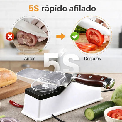 Afilador de cuchillos eléctrico: la forma más fácil de afilar