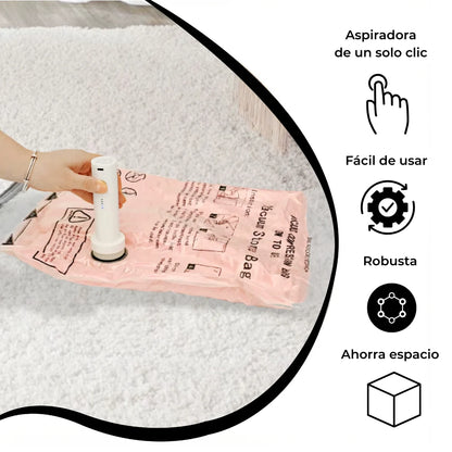 Compresor de ropa eléctrico