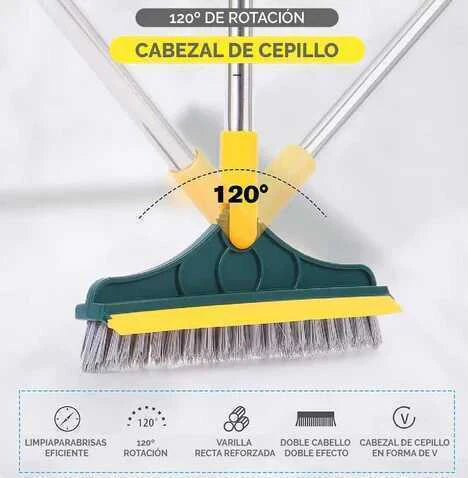 Cepillo Limpieza 2 En 1 - 120° + Palo de REGALO