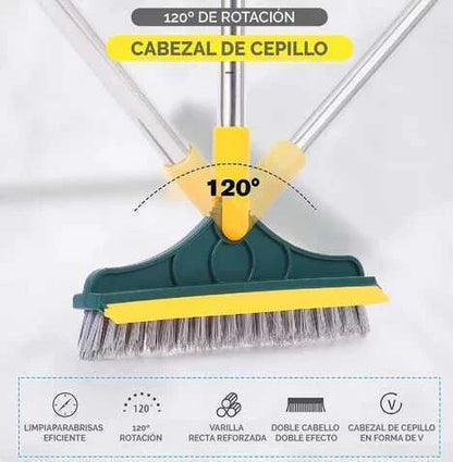 Cepillo Limpieza 2 En 1 - 120° + Palo de REGALO