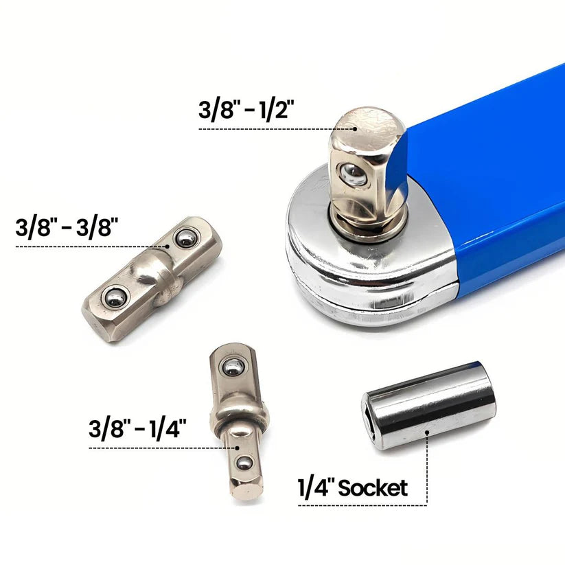 Llave Extensión Universal 3 en 1 con Adaptadores para espacios dificiles