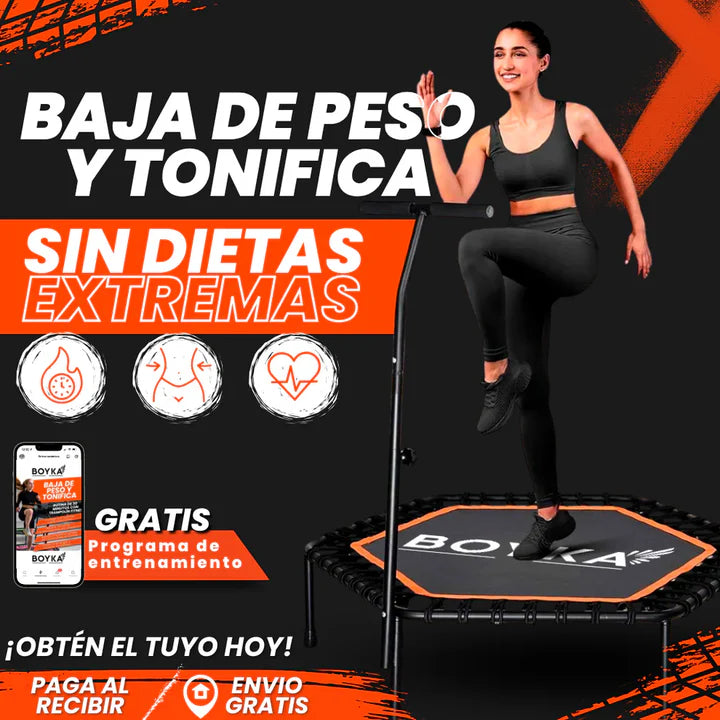 TRAMPOLIN FITNESS | BAJA DE PESO SIN DIETAS EXTREMAS