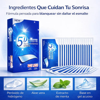 5D White Pro – Tiras Blanqueadoras