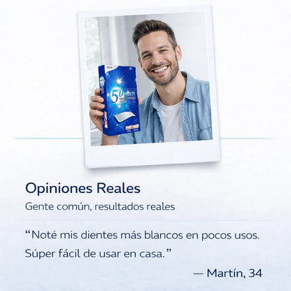 5D White Pro – Tiras Blanqueadoras