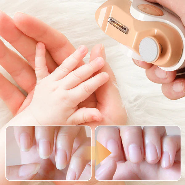 NailPro - Cortauñas Eléctrico, Pulidor y Automático 2 en 1