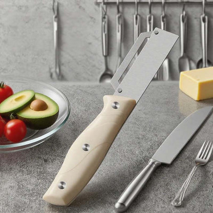 💥50% DE DESCUENTO – Cuchillos peladores multifuncionales para frutas y verduras | Fáciles y eficientes
