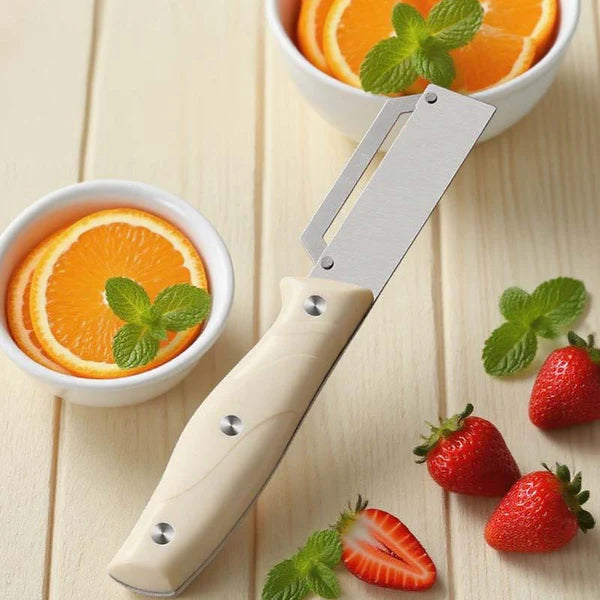 💥50% DE DESCUENTO – Cuchillos peladores multifuncionales para frutas y verduras | Fáciles y eficientes