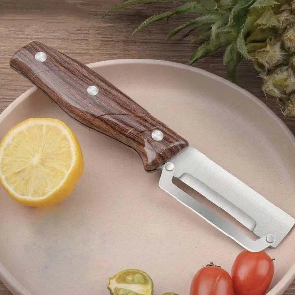 💥50% DE DESCUENTO – Cuchillos peladores multifuncionales para frutas y verduras | Fáciles y eficientes