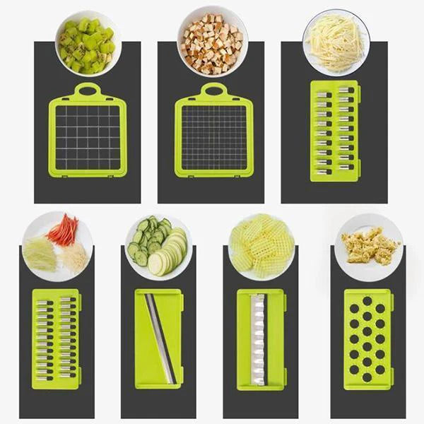 Cortador multifuncional de frutas y verduras