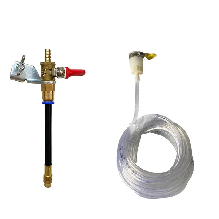 Pulveriza el polvo cancerígeno y enfria la hoja de corte con este rociador de aluminio.  ¡Protege tus pulmones y tus herramientas! 🛠️🫁