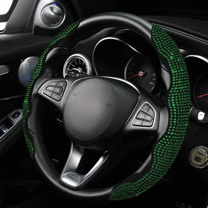 Funda para volante de coche con diamantes y brillo 💎