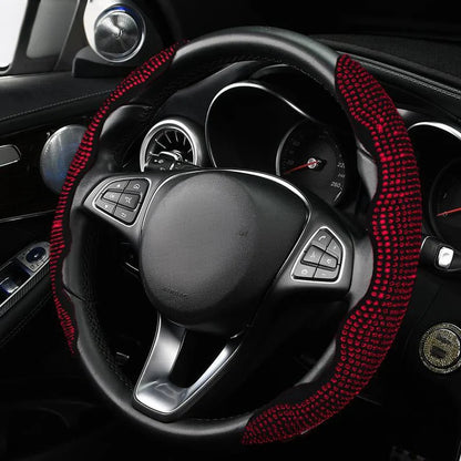 Funda para volante de coche con diamantes y brillo 💎