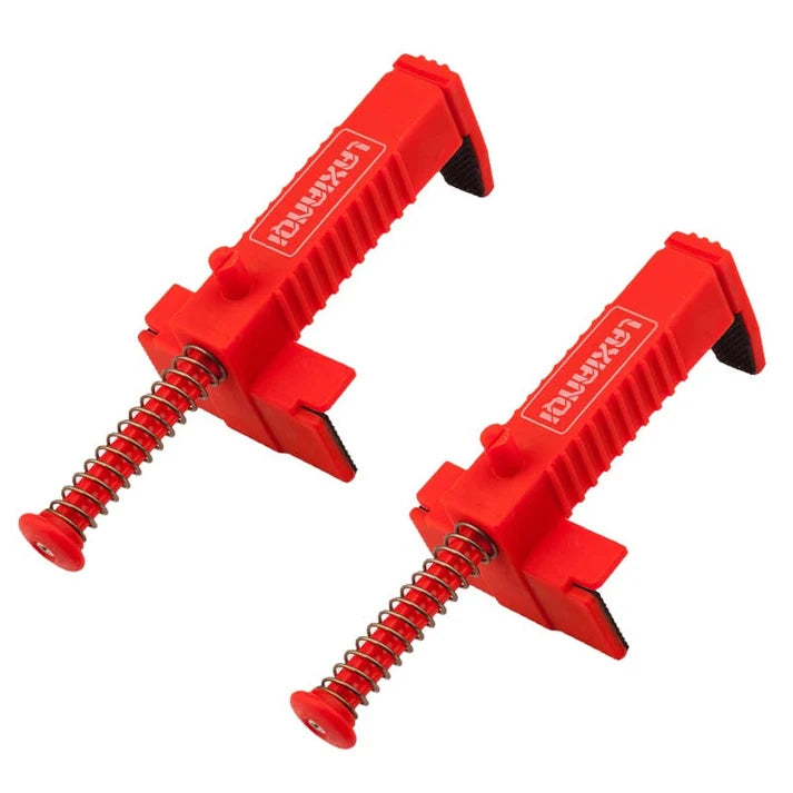 Clips ajustables para rieles de ladrillo y guías extendidas