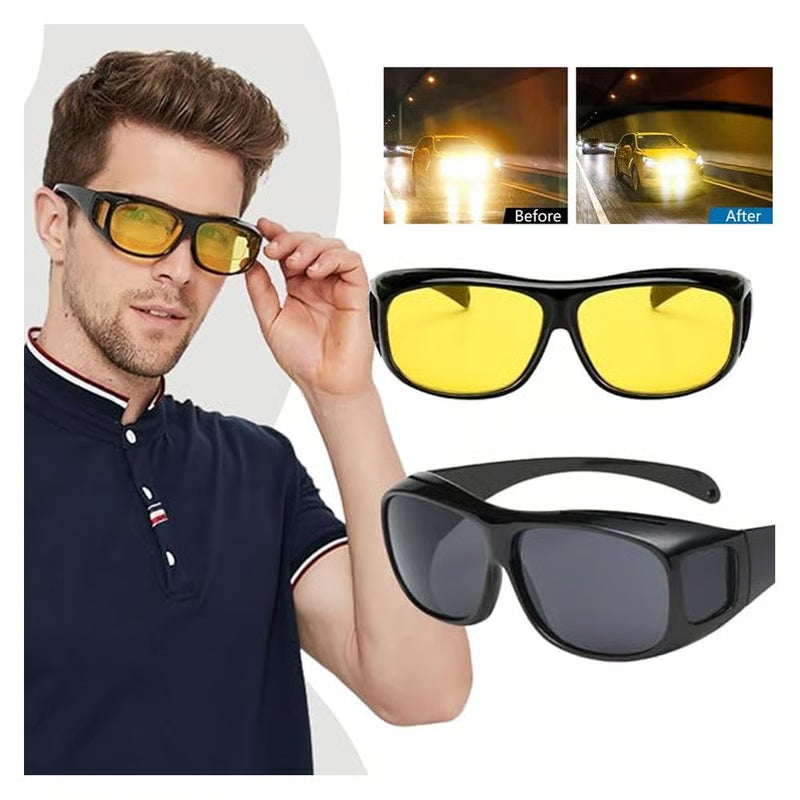 Lentes De Visión Pro HD x2 DIA Y NOCHE